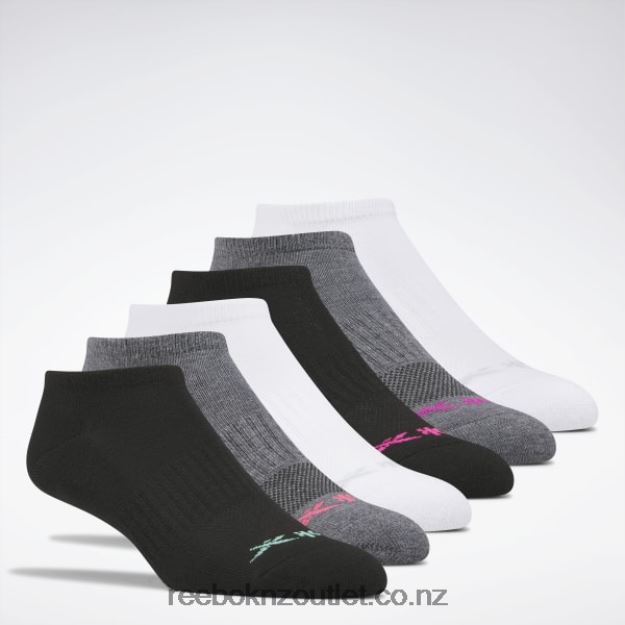 Multi 2B46261004 Basic Low-Cut Socks 6 Pairs Reebok