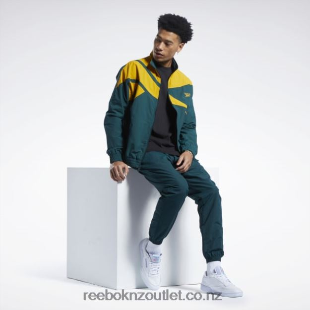 Forest Green 2B4626351 Classics Vector Track Jacket Reebok