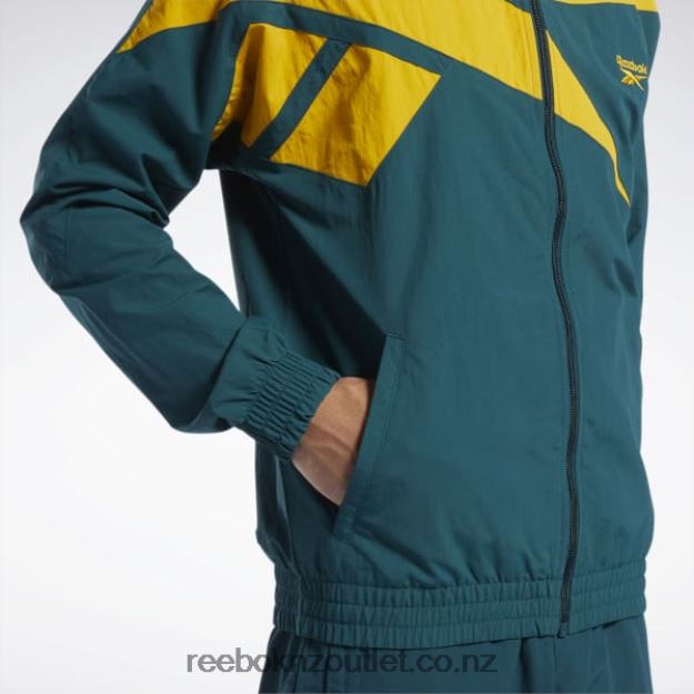 Forest Green 2B4626351 Classics Vector Track Jacket Reebok
