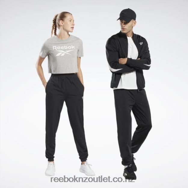Night Black 2B4626311 Identity Vector Knit Track Pants Reebok