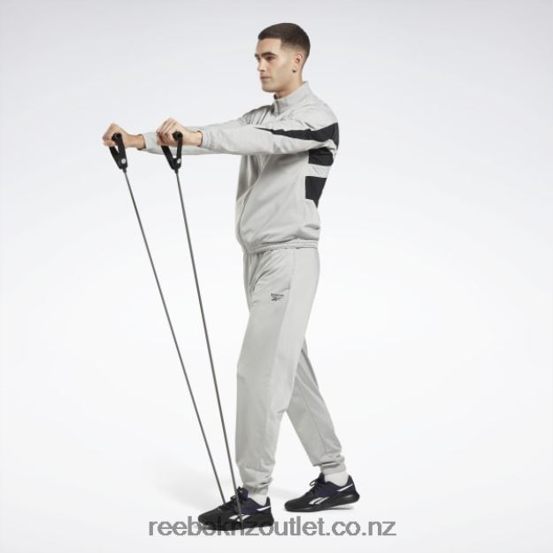 Pure Grey 3 2B4626391 Identity Vector Knit Track Pants Reebok