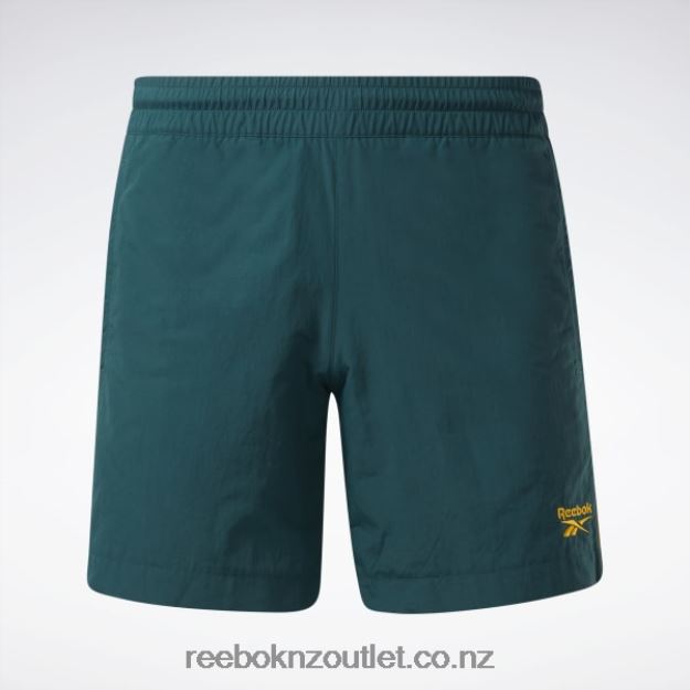 Forest Green 2B4626377 Classics Vector Shorts Reebok