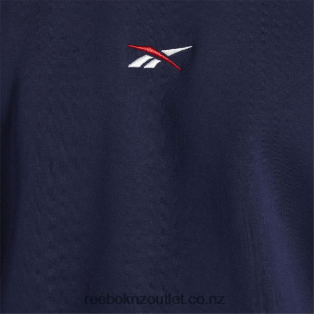 Vector Navy 2B4626716 Classics Brand Proud Crew Sweatshirt Reebok