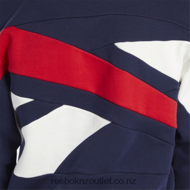 Vector Navy 2B4626716 Classics Brand Proud Crew Sweatshirt Reebok