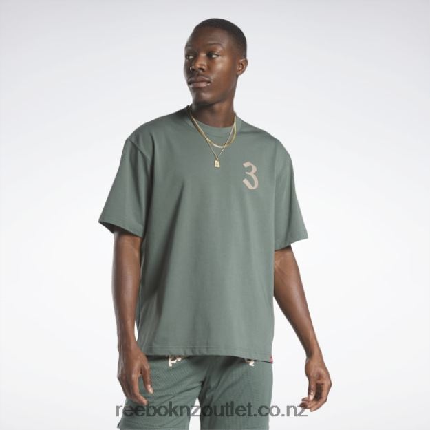 Chalk Green 2B4626294 LNY T-Shirt Reebok