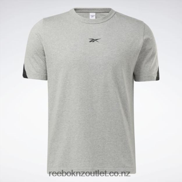 Medium Grey Heather 2B4626346 Classics Brand Proud T-Shirt Reebok