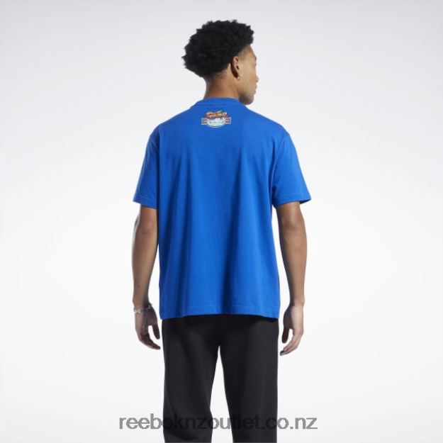 Vector Blue 2B4626572 Street Fighter Graphic T-Shirt Reebok