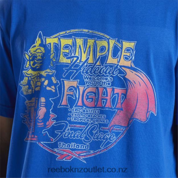 Vector Blue 2B4626572 Street Fighter Graphic T-Shirt Reebok