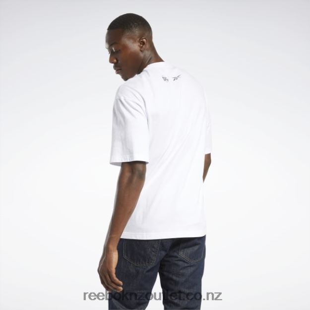 White 2B4626374 DC x Superman vs. Lex Luthor T-Shirt Reebok