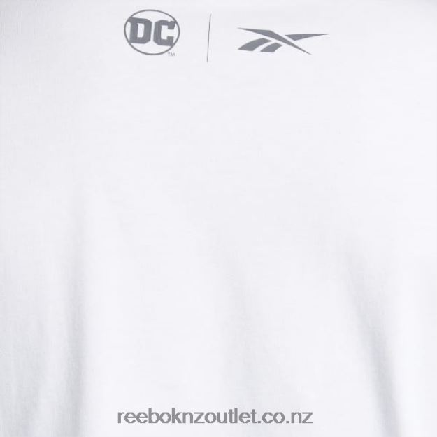 White 2B4626374 DC x Superman vs. Lex Luthor T-Shirt Reebok