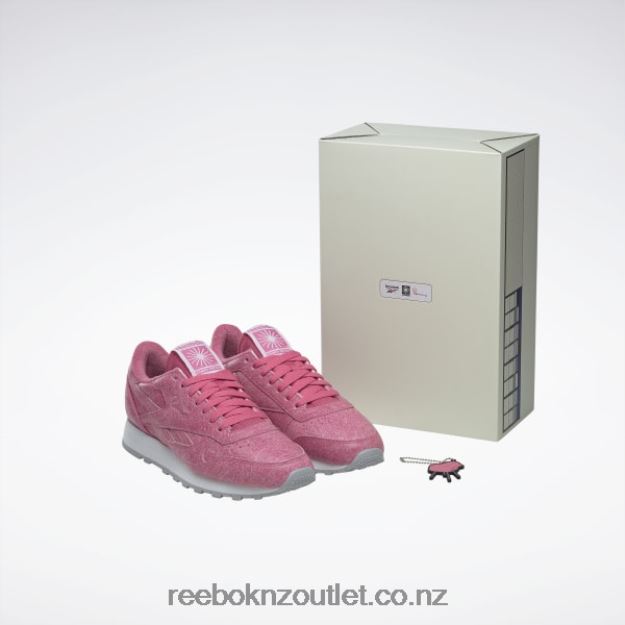 Astro Pink/Ftwr White/Cold Grey 2 2B4626375 Eames Classic Leather Shoes Reebok