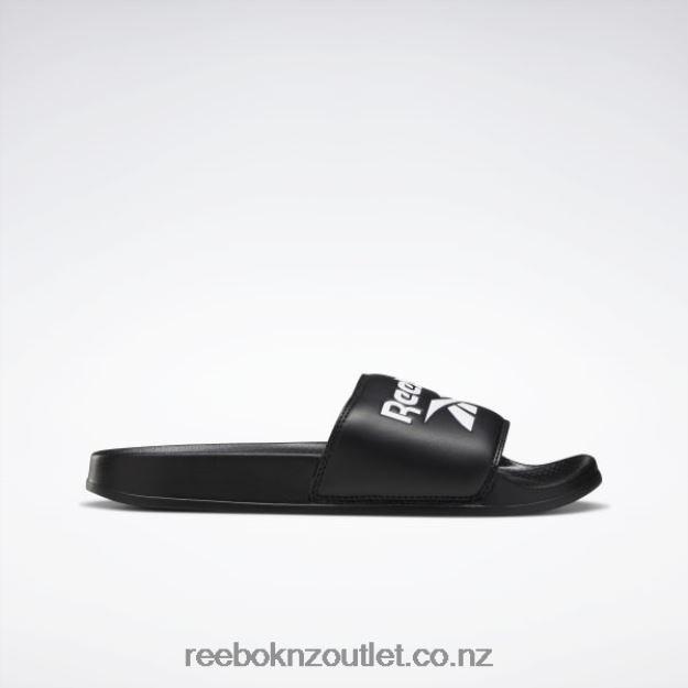 Black/White 2B4626250 Classic Slides Reebok