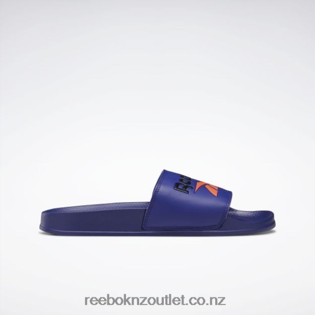 Bold Purple/Orange Flare/Core Black 2B4626399 Classic Slide Reebok