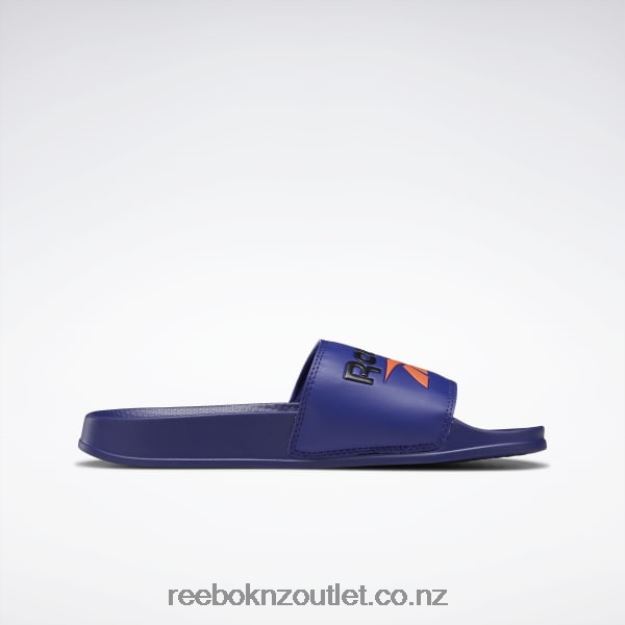Bold Purple/Orange Flare/Core Black 2B4626399 Classic Slide Reebok