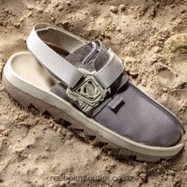 Boulder Grey/Parchment/Oatmeal 2B4626245 Jurassic World Beatnik Slides Reebok