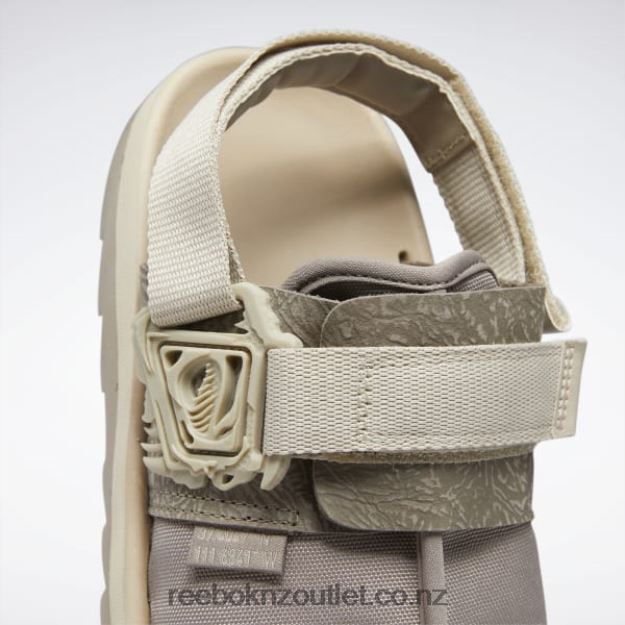 Boulder Grey/Parchment/Oatmeal 2B4626245 Jurassic World Beatnik Slides Reebok