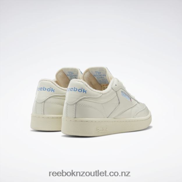 Chalk/Alabaster/Essential Blue 2B462616 Club C 85 Vintage Shoes Reebok
