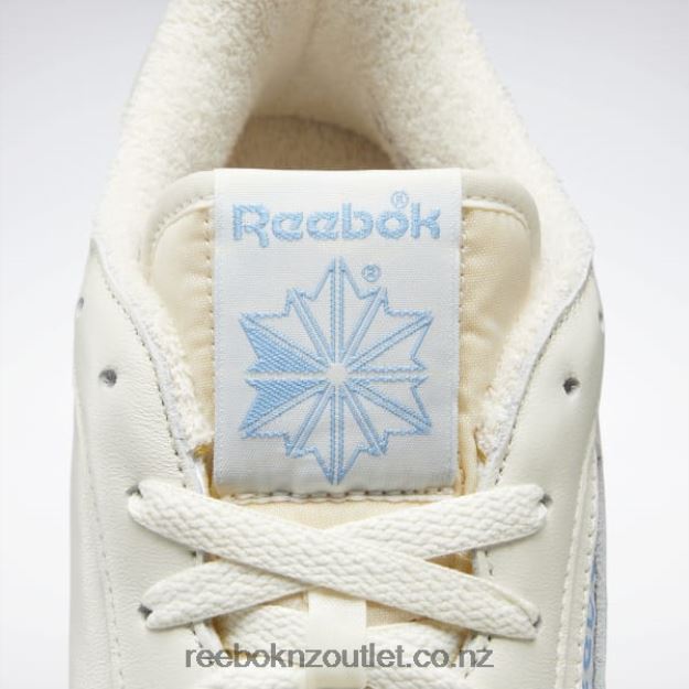 Chalk/Alabaster/Essential Blue 2B462616 Club C 85 Vintage Shoes Reebok
