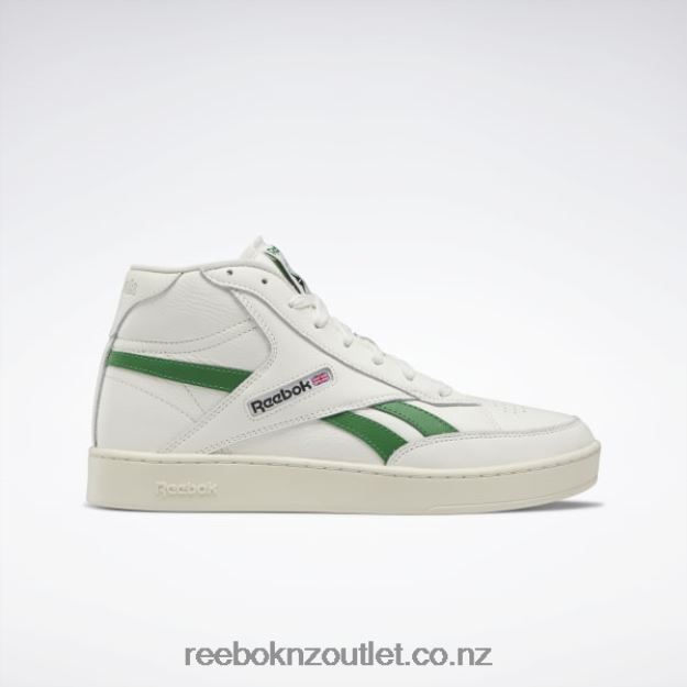 Chalk/Alabaster/Glen Green 2B4626269 Club C 85 Form Hi Shoes Reebok