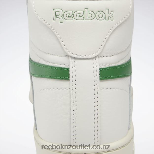 Chalk/Alabaster/Glen Green 2B4626269 Club C 85 Form Hi Shoes Reebok