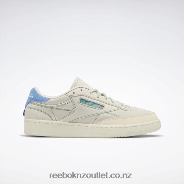 Chalk/Alabaster/Glen Green 2B4626326 Club C 85 Shoes Reebok