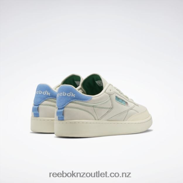 Chalk/Alabaster/Glen Green 2B4626326 Club C 85 Shoes Reebok