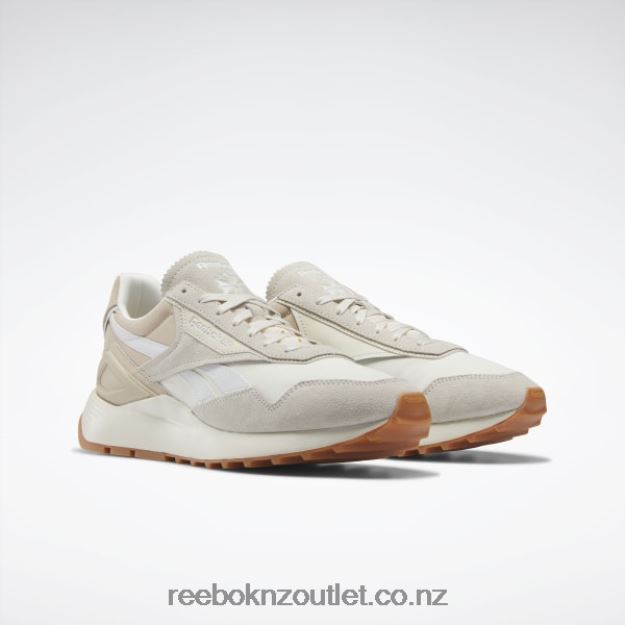 Chalk/Alabaster/Modern Beige 2B462697 Classic Leather Legacy AZ Shoes Reebok
