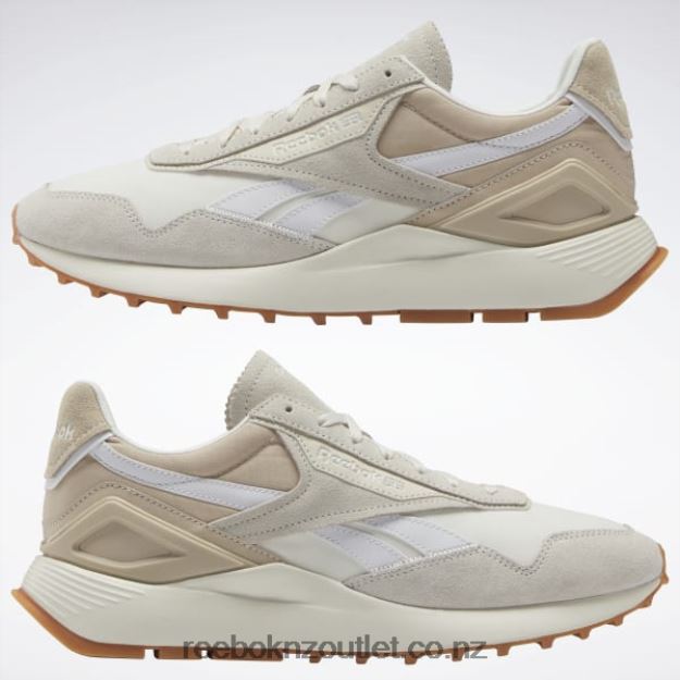 Chalk/Alabaster/Modern Beige 2B462697 Classic Leather Legacy AZ Shoes Reebok