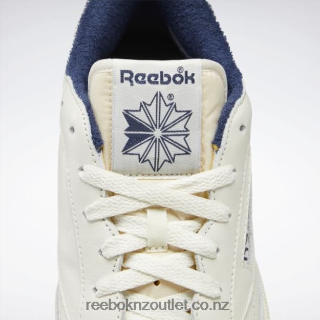 Chalk/Alabaster/Vector Navy 2B462612 Club C 85 Vintage Shoes Reebok