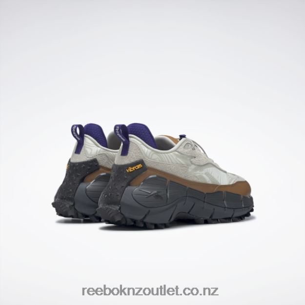 Chalk/Alabaster/Wild Brown 2B4626109 Zig Kinetica 2.5 Edge Shoes Reebok