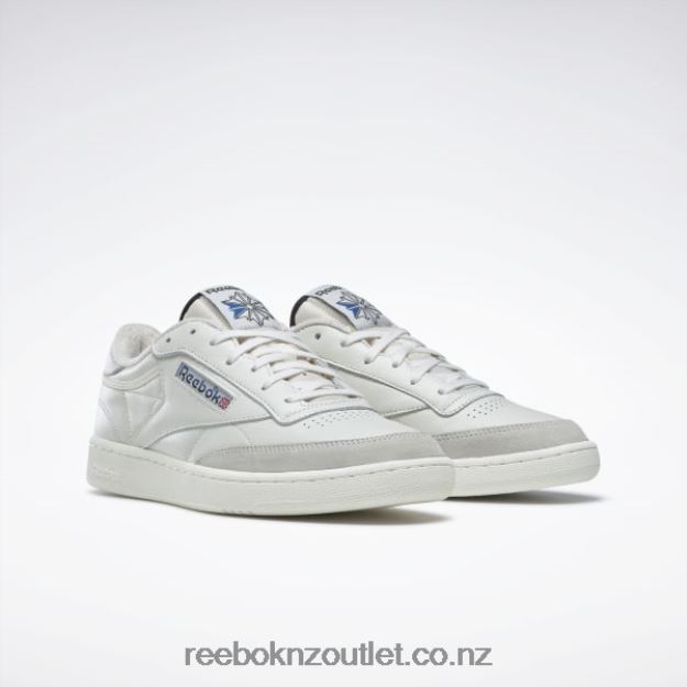 Chalk/Black/Vector Blue 2B4626174 Club C 85 Vintage Shoes Reebok