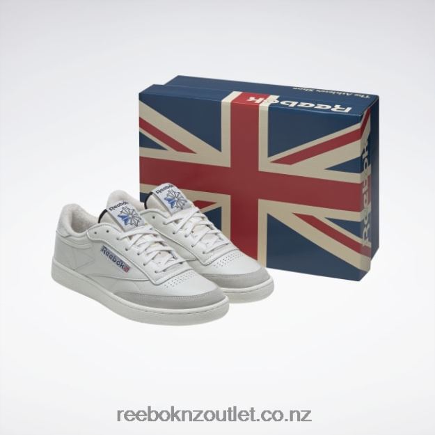 Chalk/Black/Vector Blue 2B4626174 Club C 85 Vintage Shoes Reebok