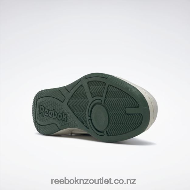 Chalk/Dark Green/Alabaster 2B4626701 BB 4000 II Basketball Shoes Reebok