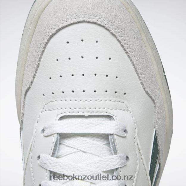 Chalk/Dark Green/Alabaster 2B4626701 BB 4000 II Basketball Shoes Reebok