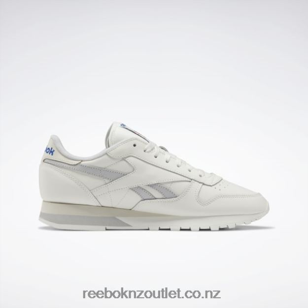 Chalk/Lgh Solid Grey/Alabaster 2B4626125 Classic Leather Shoes Reebok