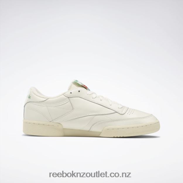 Chalk/Paperwhite/Glen Green 2B462611 Club C 85 Vintage Shoes Reebok
