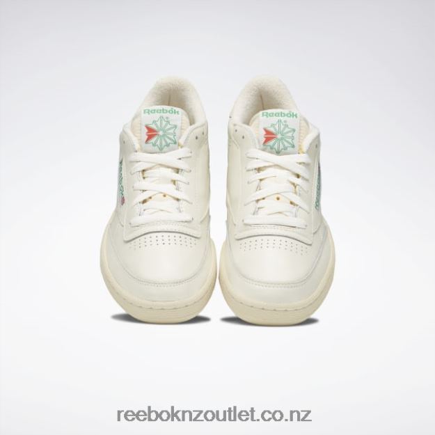 Chalk/Paperwhite/Glen Green 2B462611 Club C 85 Vintage Shoes Reebok