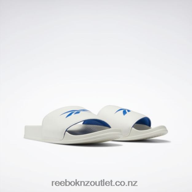 Chalk/Vector Blue/Core Black 2B4626465 Classic Slide Reebok