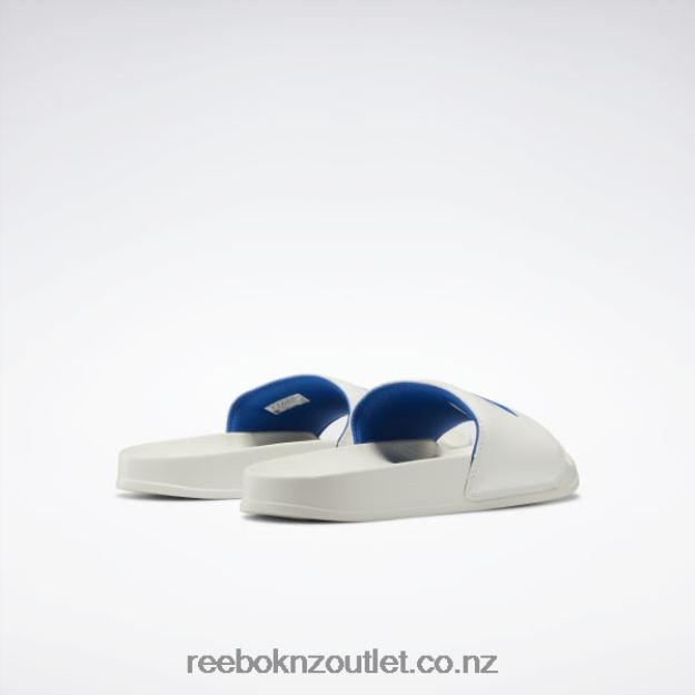 Chalk/Vector Blue/Core Black 2B4626465 Classic Slide Reebok