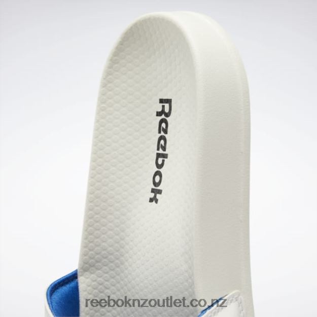 Chalk/Vector Blue/Core Black 2B4626465 Classic Slide Reebok