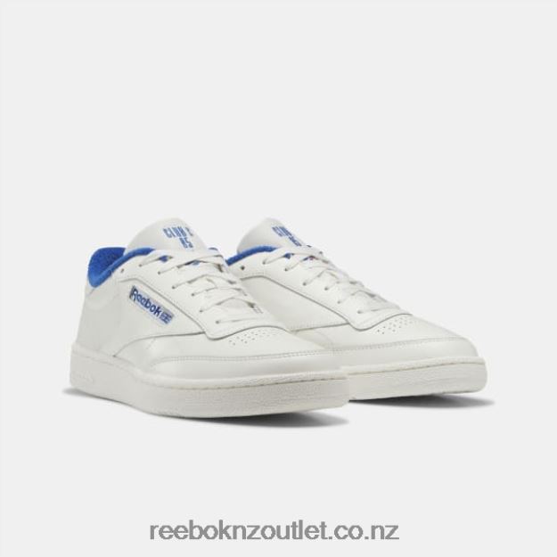 Chalk/Vector Blue/Vector Red 2B4626798 Club C 85 Shoes Reebok