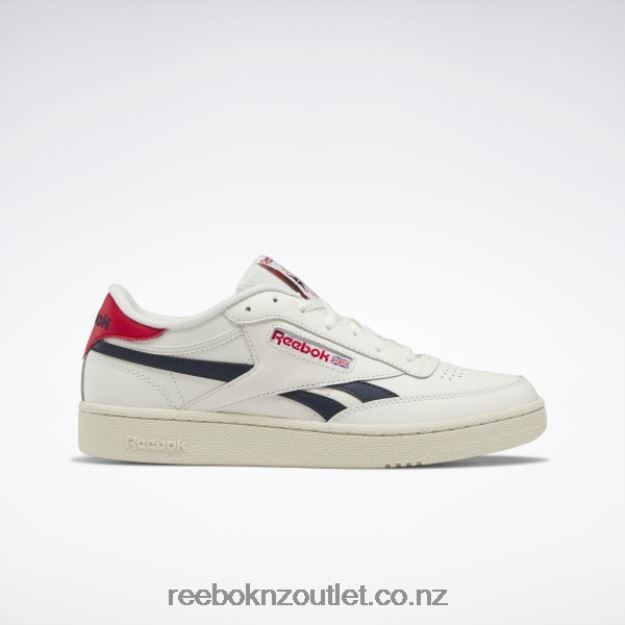 Chalk/Vector Navy/Vector Red 2B462674 Club C Revenge Shoes Reebok