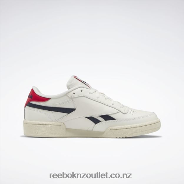Chalk/Vector Navy/Vector Red 2B462674 Club C Revenge Shoes Reebok