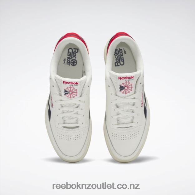 Chalk/Vector Navy/Vector Red 2B462674 Club C Revenge Shoes Reebok