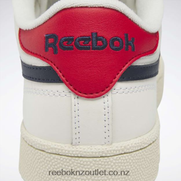 Chalk/Vector Navy/Vector Red 2B462674 Club C Revenge Shoes Reebok
