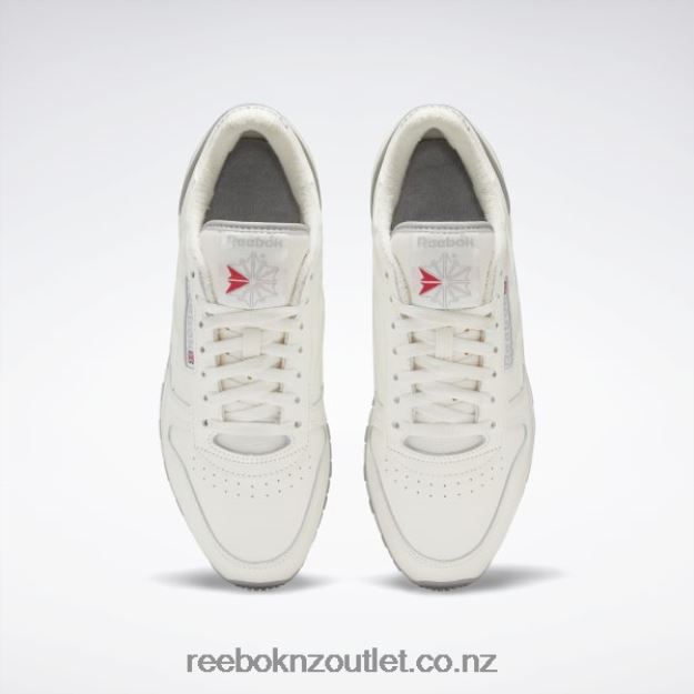 Chalk/Vector Red 2B4626767 Classic Leather 1983 Vintage Shoes Reebok