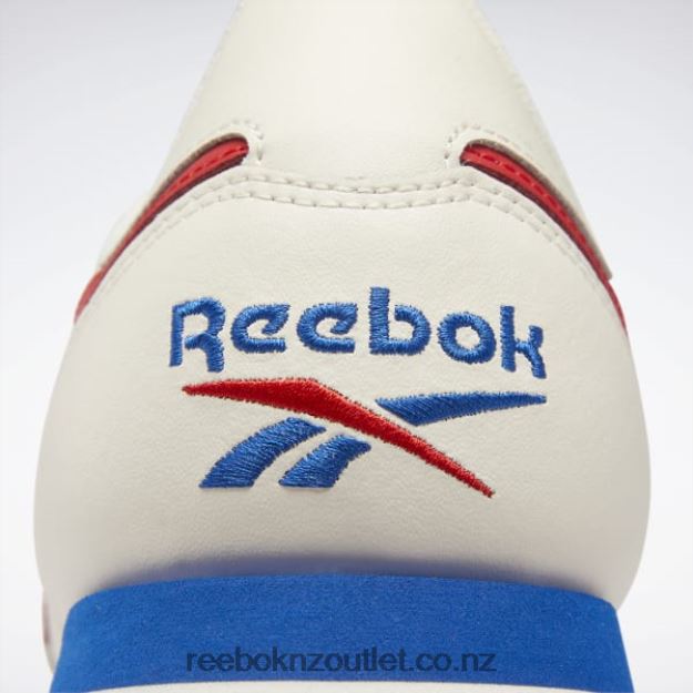 Chalk/Vector Red/Vector Blue 2B4626683 Classic Leather Shoes Reebok