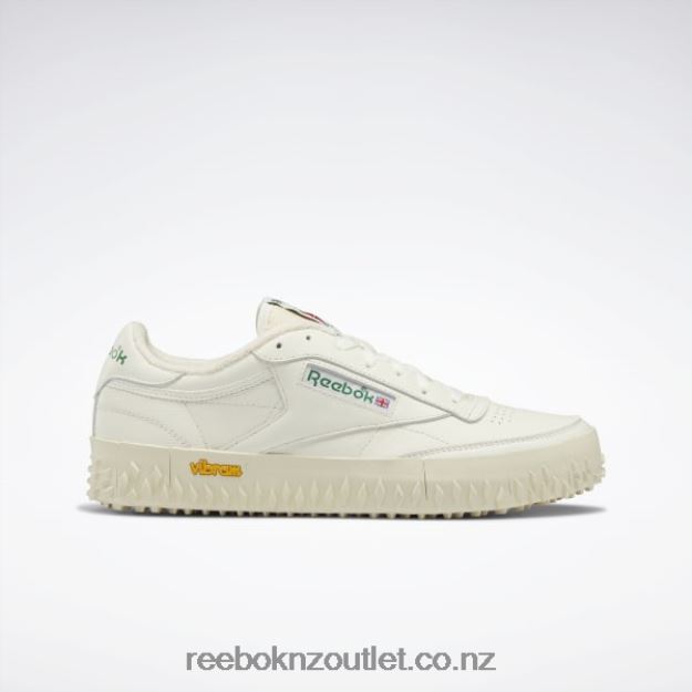 Chalk/Vintage Chalk S23-R/Glen Green 2B4626306 Club C Vibram Shoes Reebok