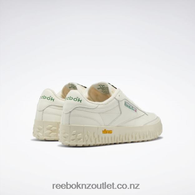 Chalk/Vintage Chalk S23-R/Glen Green 2B4626306 Club C Vibram Shoes Reebok