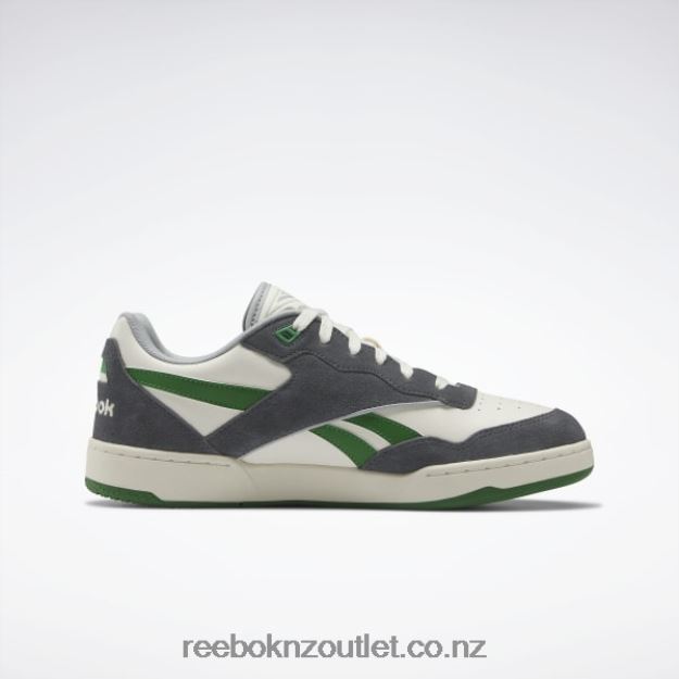 Classic White/Pure Grey 7/Glen Green 2B462685 BB 4000 II Basketball Shoes Reebok